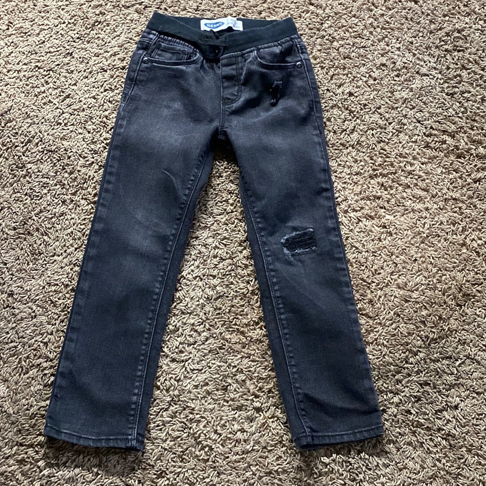 Boys black jeans